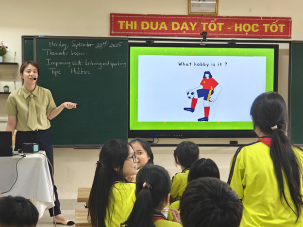 NGÀY HỘI CHUYÊN MÔN – DẤU ẤN ĐỔI MỚI TRONG CÔNG TÁC GIẢNG DẠY Ở TRƯỜNG THCS NGUYỄN PHONG SẮC